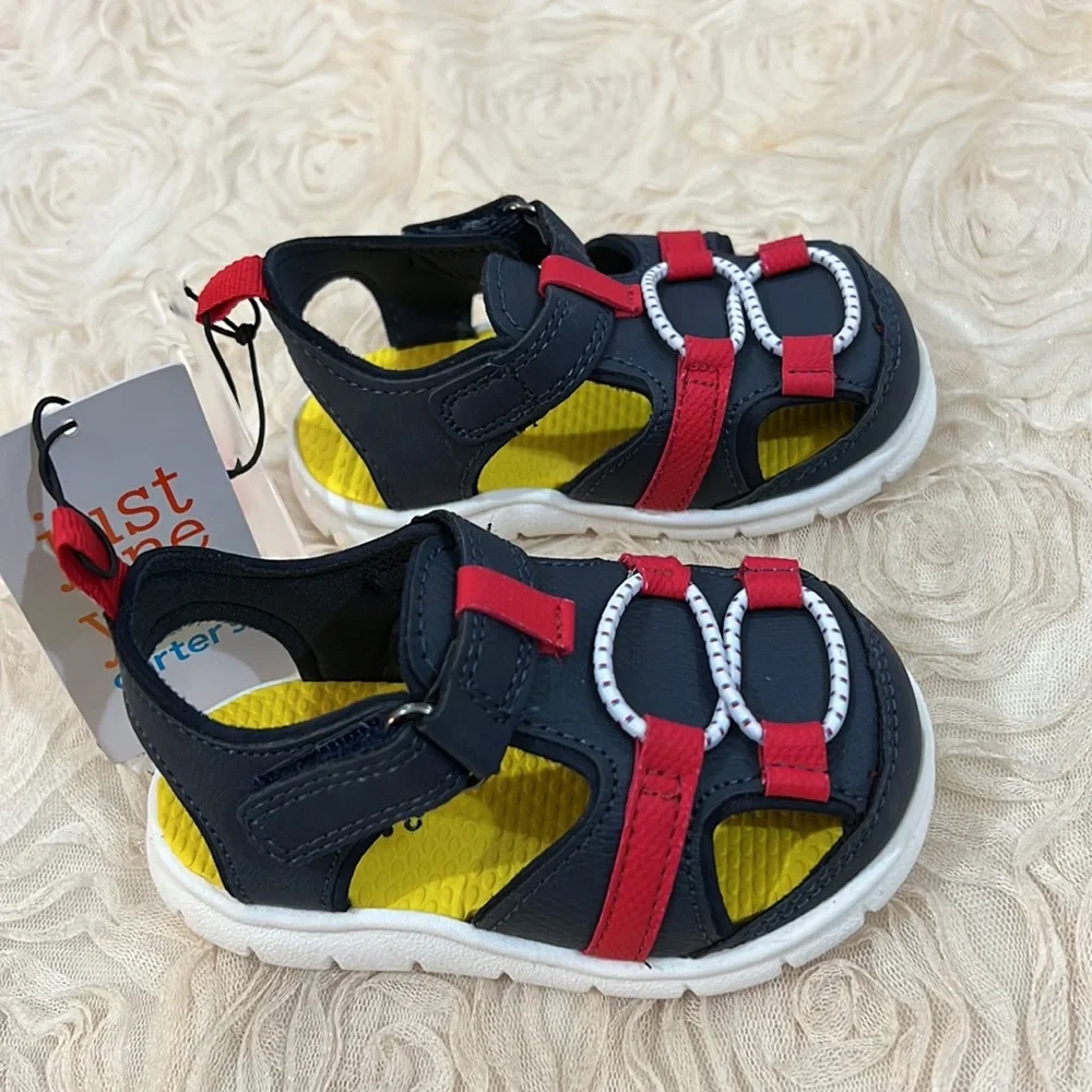Carter’s Red White & Blue infant 4 sandals